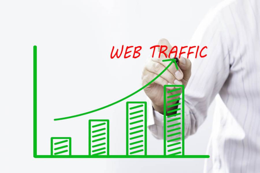 how to get web traffic