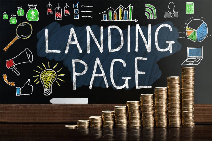 how to do a landing page