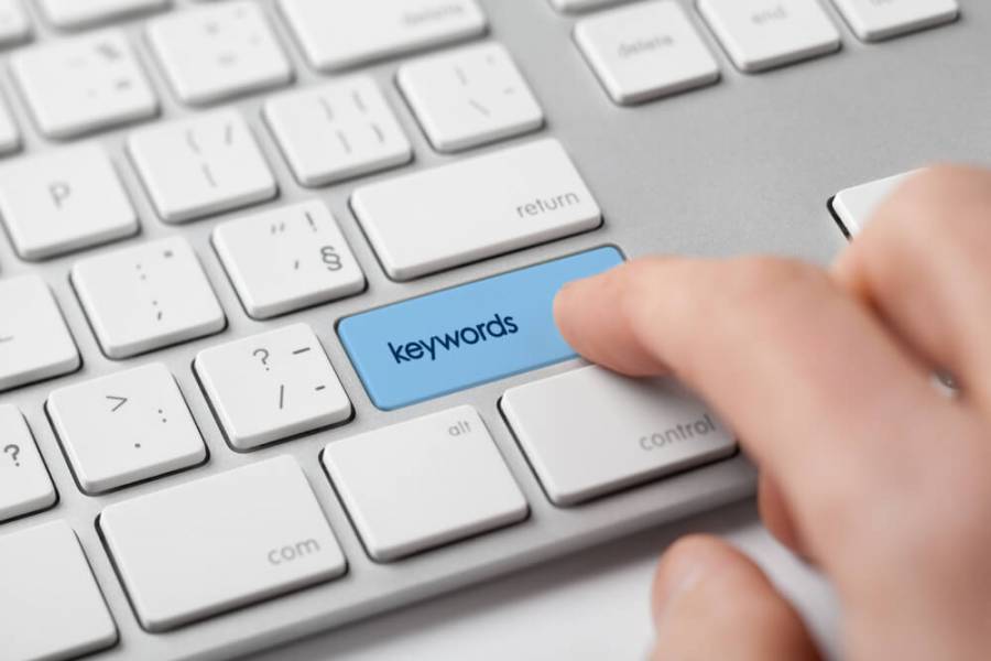 how to find keywords
